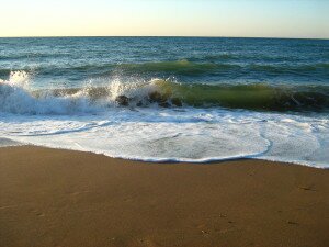 Черное море. Крым, Феодосия, Приморский.3