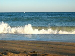 Черное море. Крым, Феодосия, Приморский.L