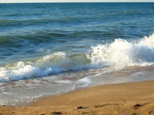 Черное море. Крым, Феодосия, Приморский.j