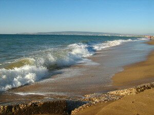 Черное мореКрымФеодосия, Приморский.