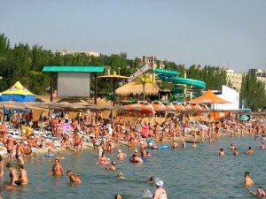 первый городской пляж в феодосии 7